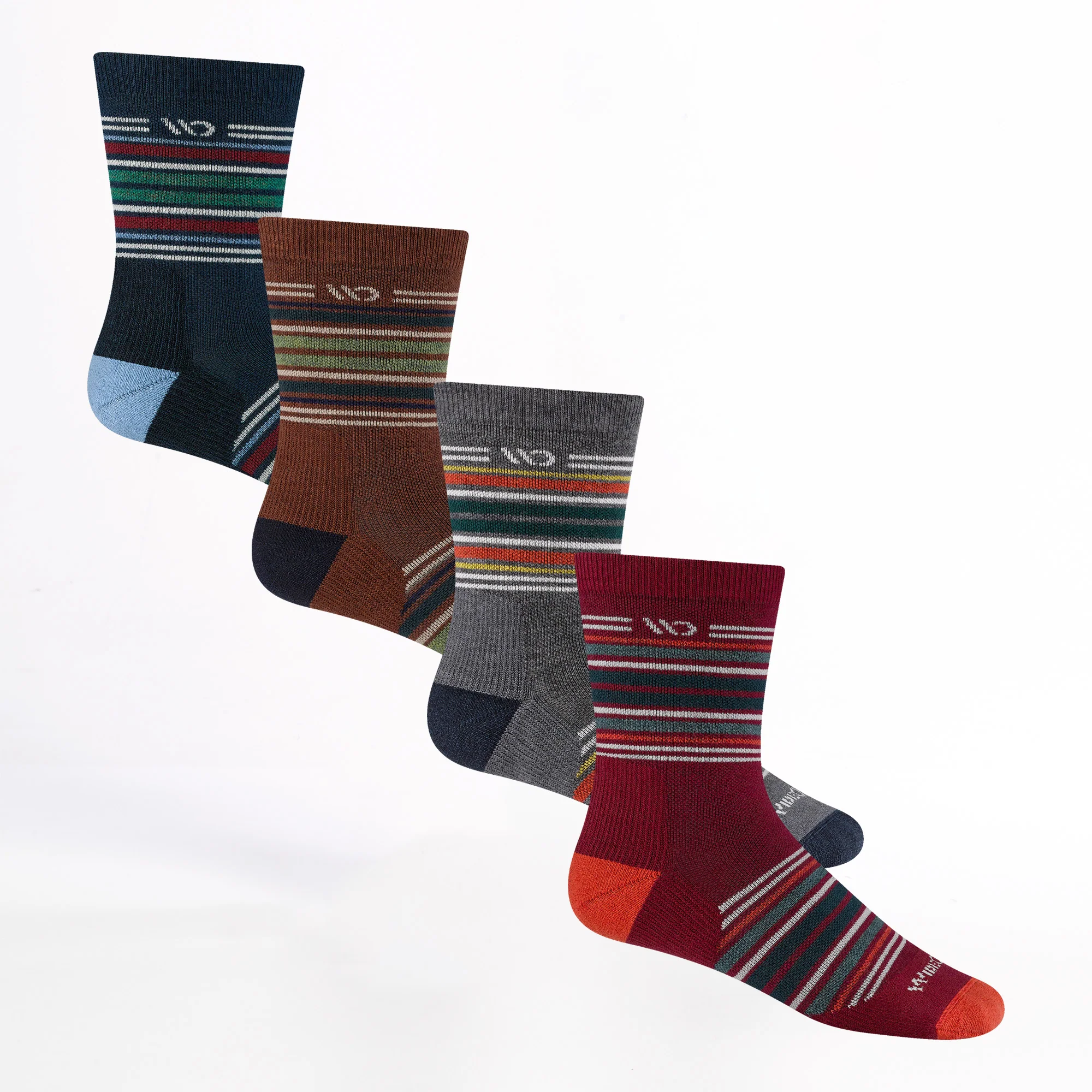 Men's Wide Micro Crew Socks